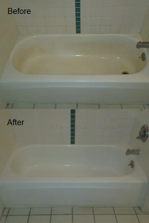 bathtub cleaning before after 1
